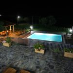 26 Pool and Garden at Night